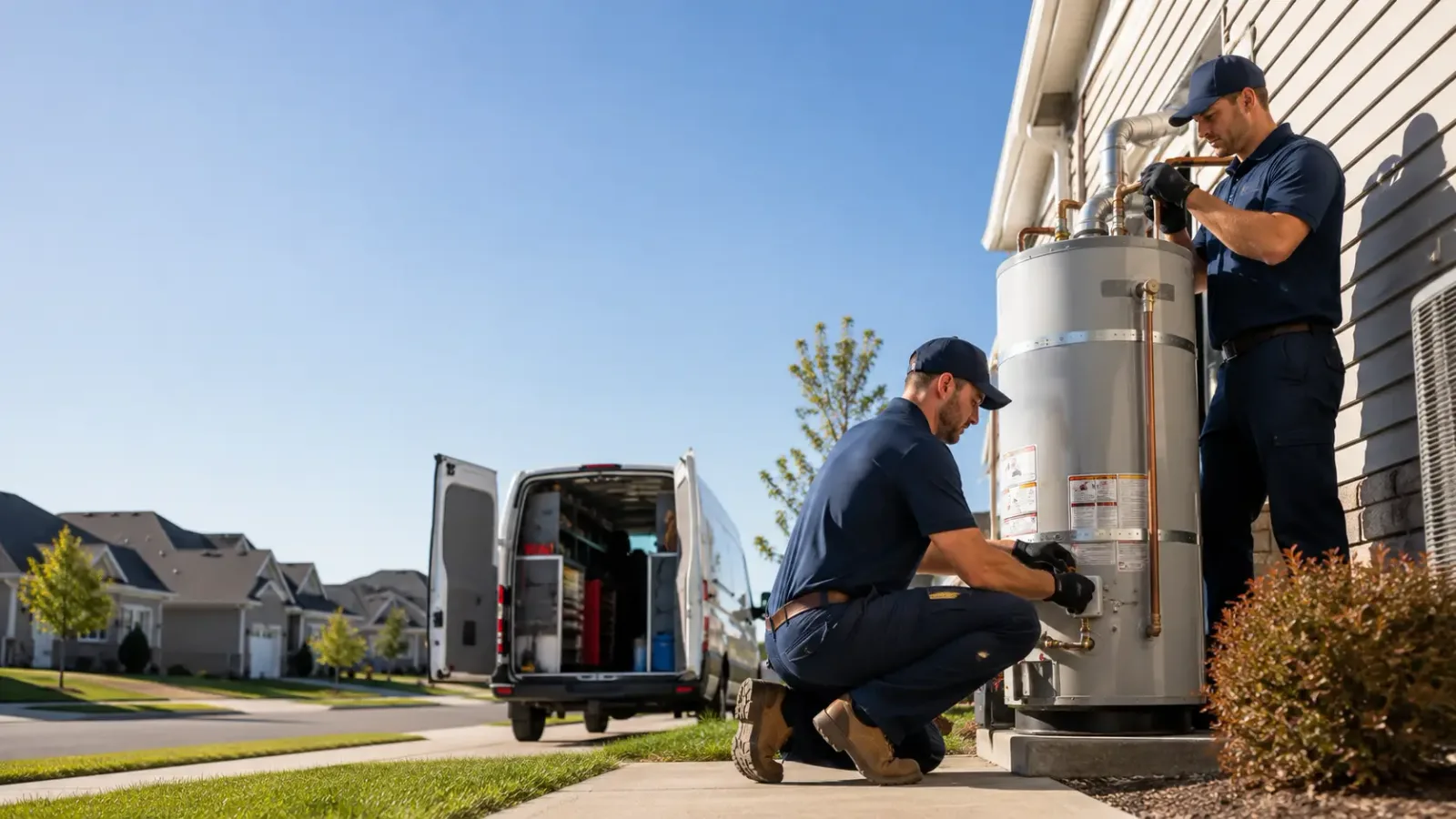 Water Heater Installation in Leonidas, MI